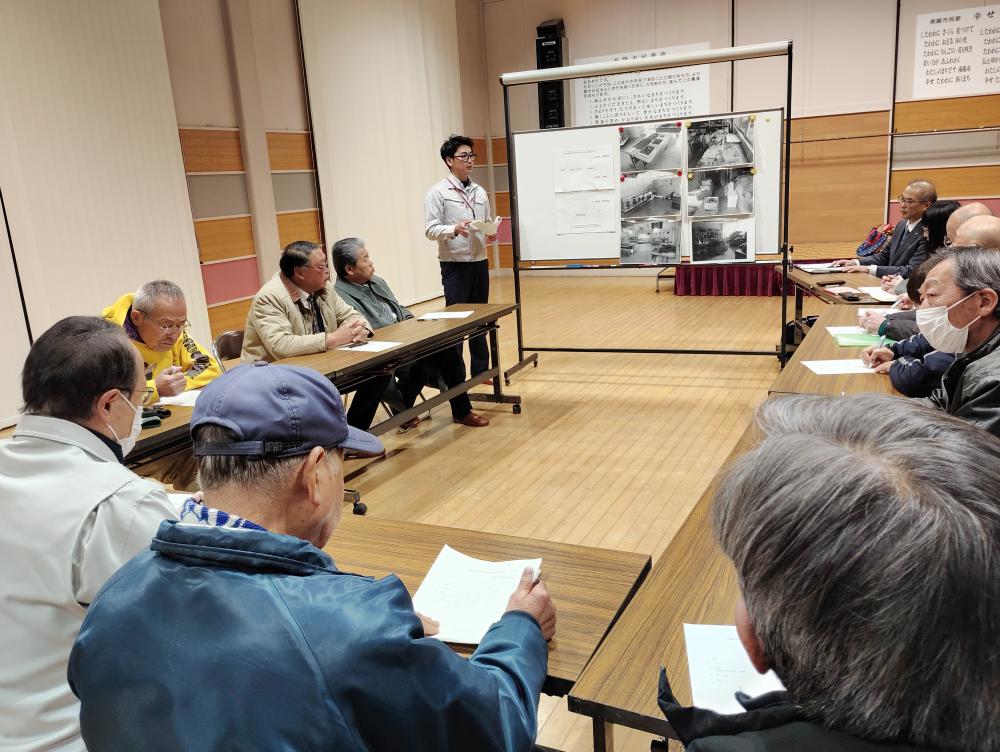 埋蔵文化財センター移転説明会