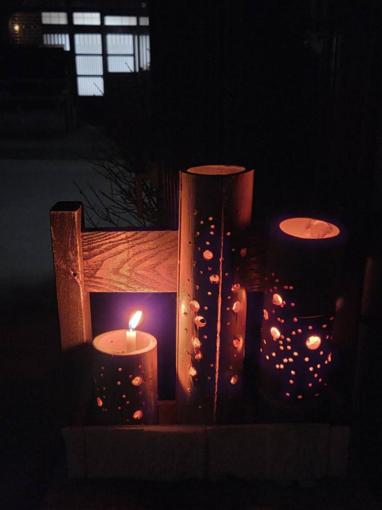 雪灯籠交通安全祈願 3