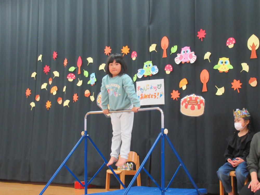 11月生まれの誕生会