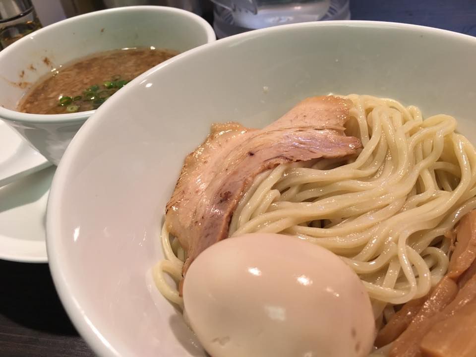 長井市《KEN》の味玉つけ麺