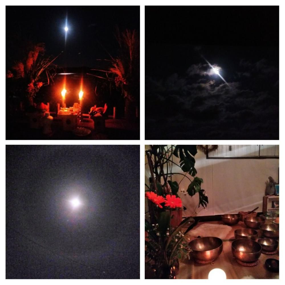 10月6日満月「お月さま瞑想ライブ」ありがとうございました。