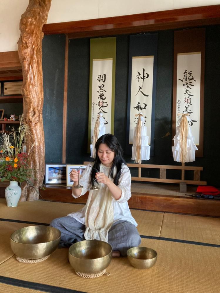 お友達企画～シンギングボウル音瞑想演奏会のご案内です「熊野那智神社」