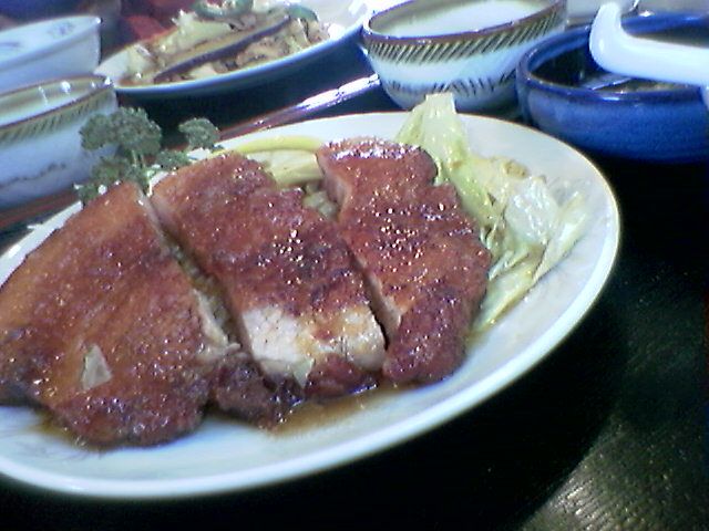 【foods】竜馬のロース焼定食