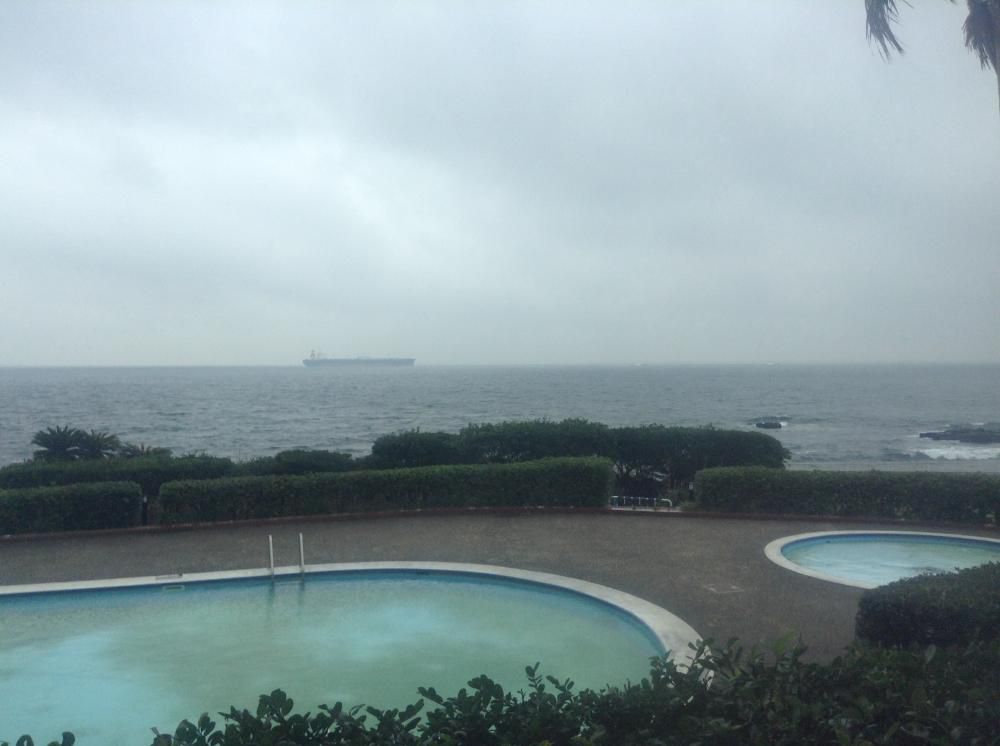 三浦半島のリゾートホテルにお客さまから連れてきて頂きました。