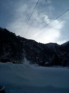 寒いけど晴天なり。天元台高原ロープウエイを撮る