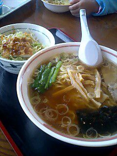 宮城県柴田町にて、しるべ（標）ラーメンを喰らう