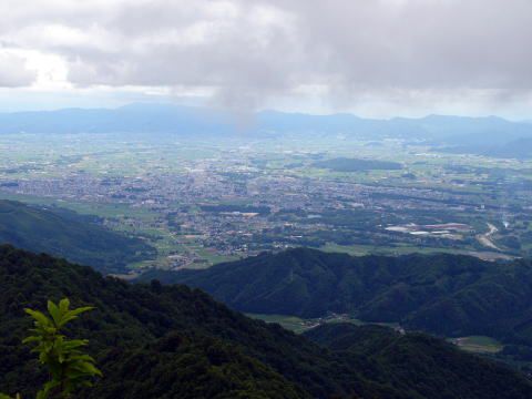 【アーカイブス】兜山より見た米沢盆地