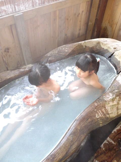 【ABE48情報】露天風呂の入浴モデルに挑戦！？