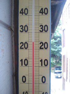 今日は真夏日15時現在25℃【西吾妻山中腹標高1126地点】