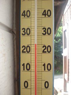 17日14：30時点【25.5℃】　標高1126米の外気温