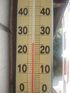 今日は夏日です。26℃（15：00現在）　標高1,126米