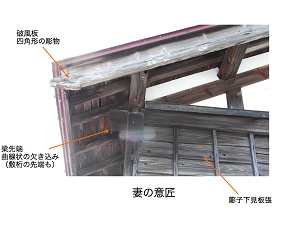 木造駅舎の魅力　⑧屋根妻の意匠　