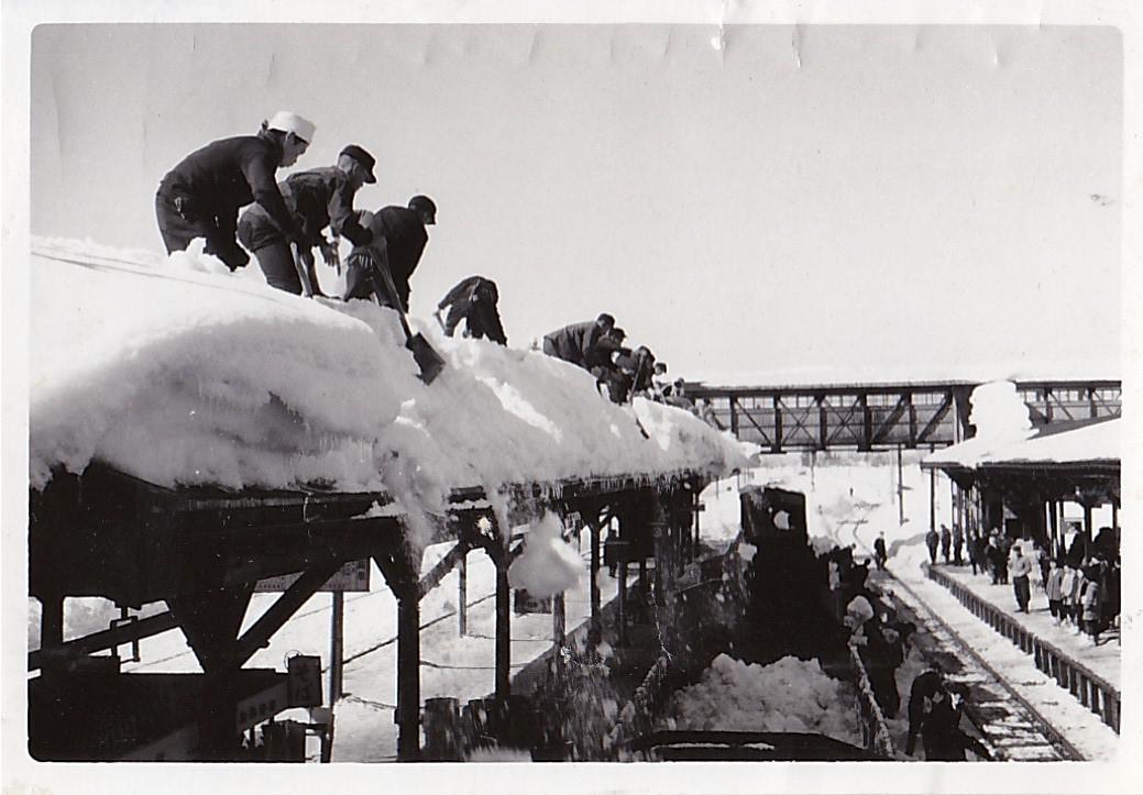 昭和30年代の豪雪状況