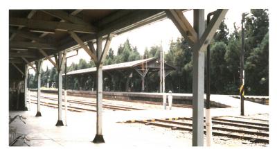 ３０年前の長井駅