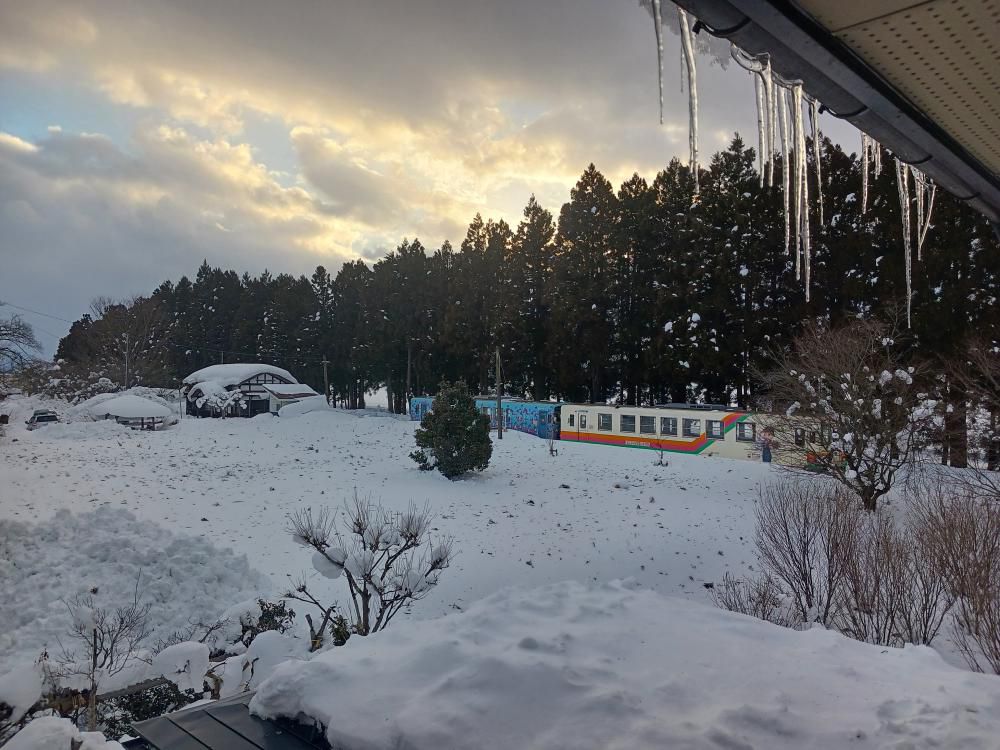 頑張れ山鉄、頑張れ老除雪車！