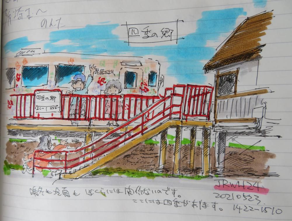 長井線リポート（38）　駅ノートをめぐる旅