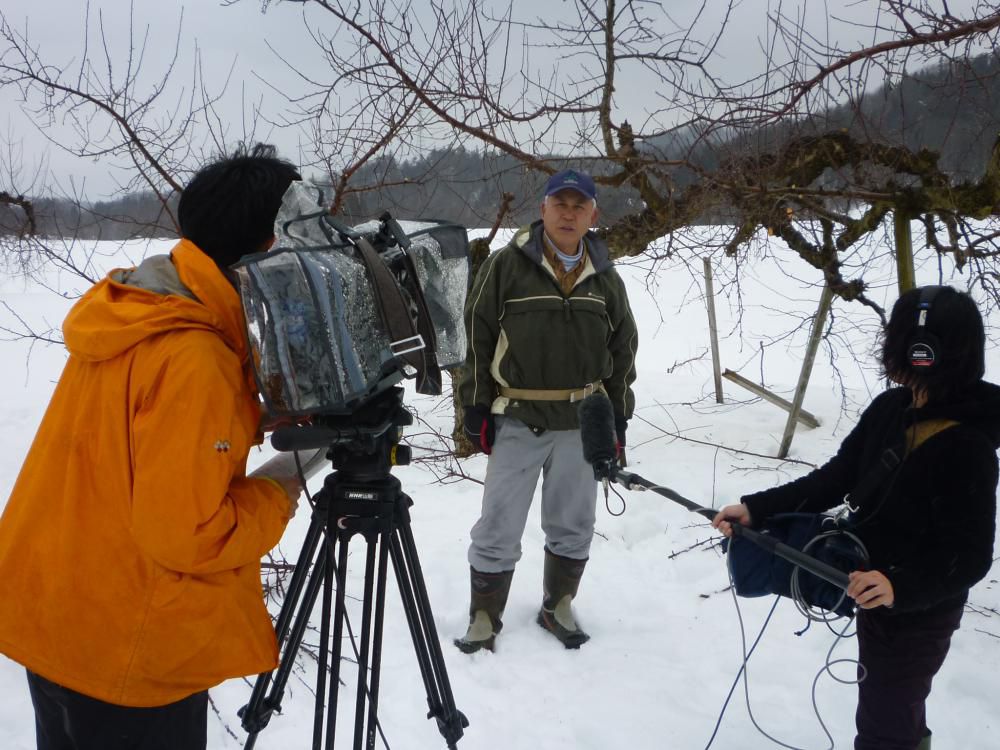 テレビの取材がありました！