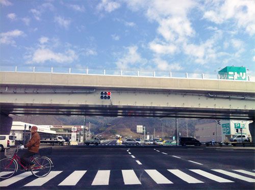 大野目交差点♪