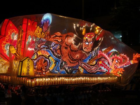 青森ねぶた祭り（東北三大夏祭り）(2008.8.2)