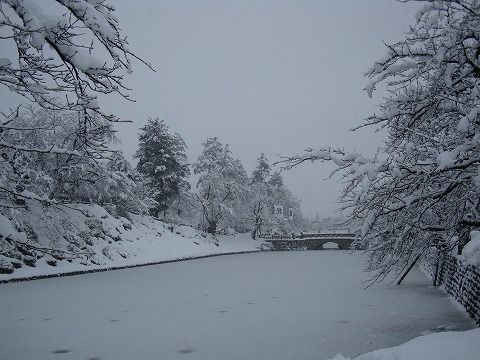 冬景色（上杉神社）