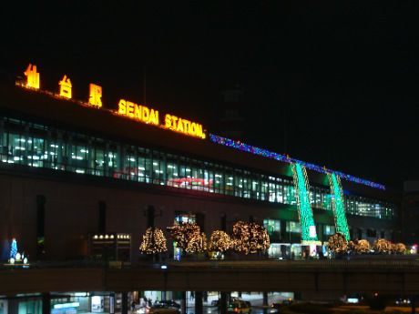 クリスマス・イルミネーション（仙台駅）