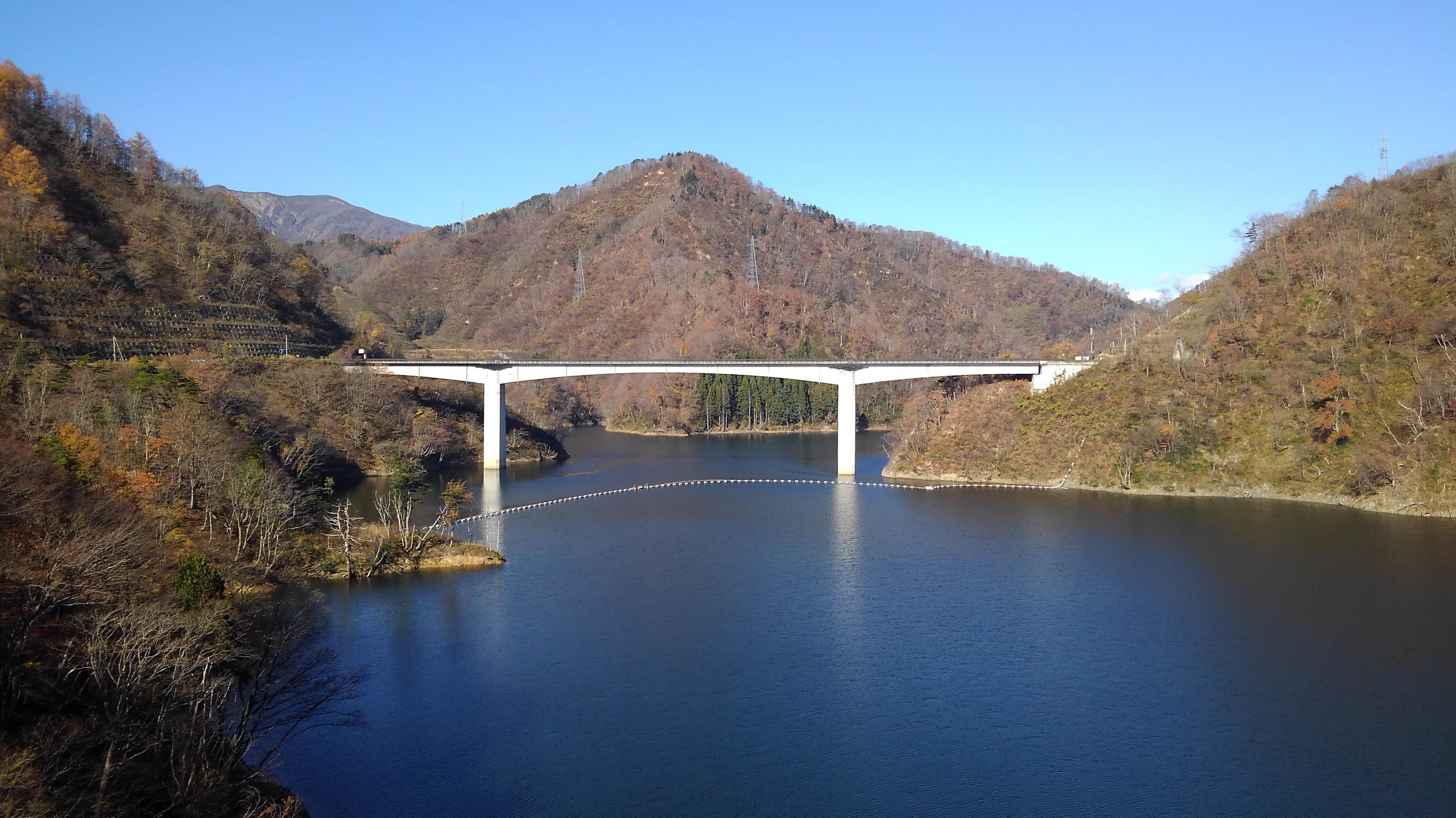 今日の長井ダム、11月下期の予定