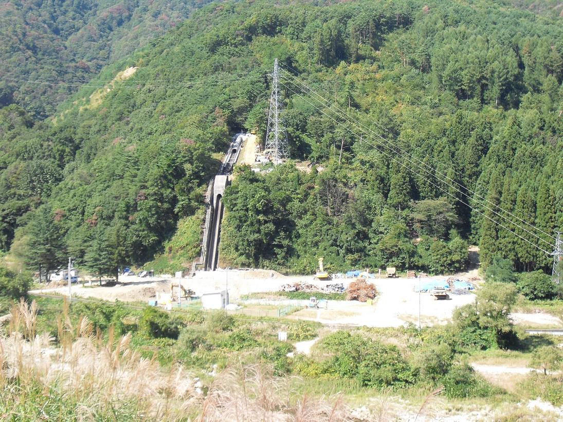 野川第一発電所解体作業