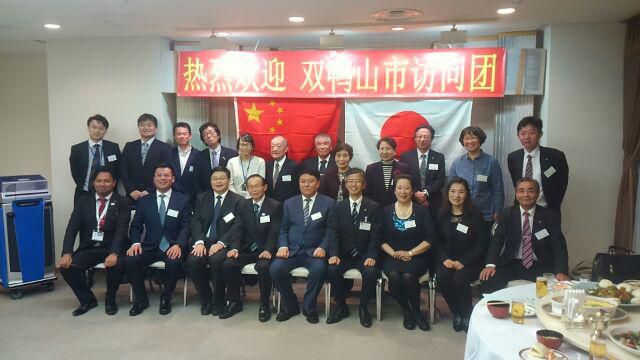 そして、中国訪問団歓迎式