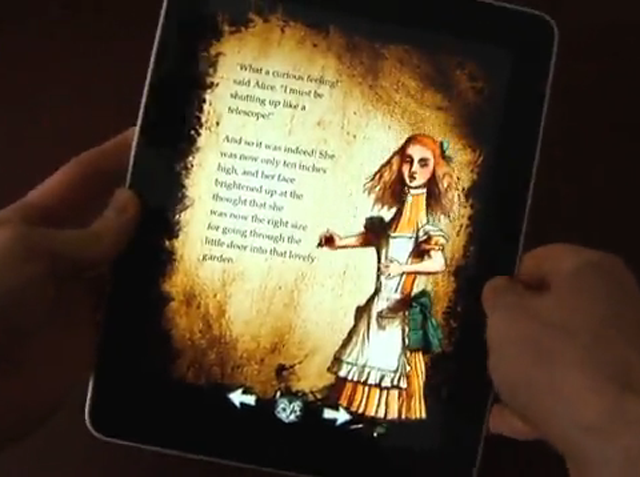 アリスの絵本 by iPad