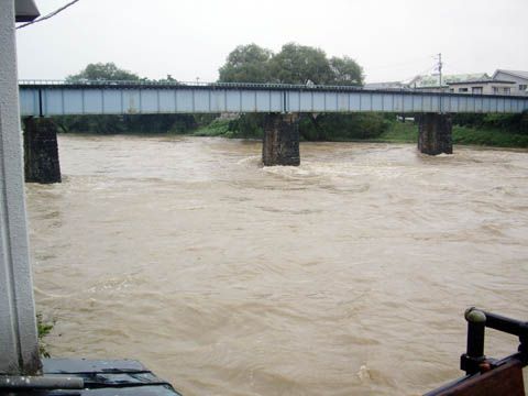 北上川の氾濫