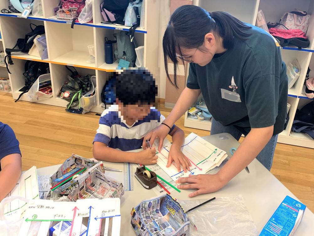 「夏の体験ボランティア」の様子14（7/31東根市：山形県環境科学研究センター）！