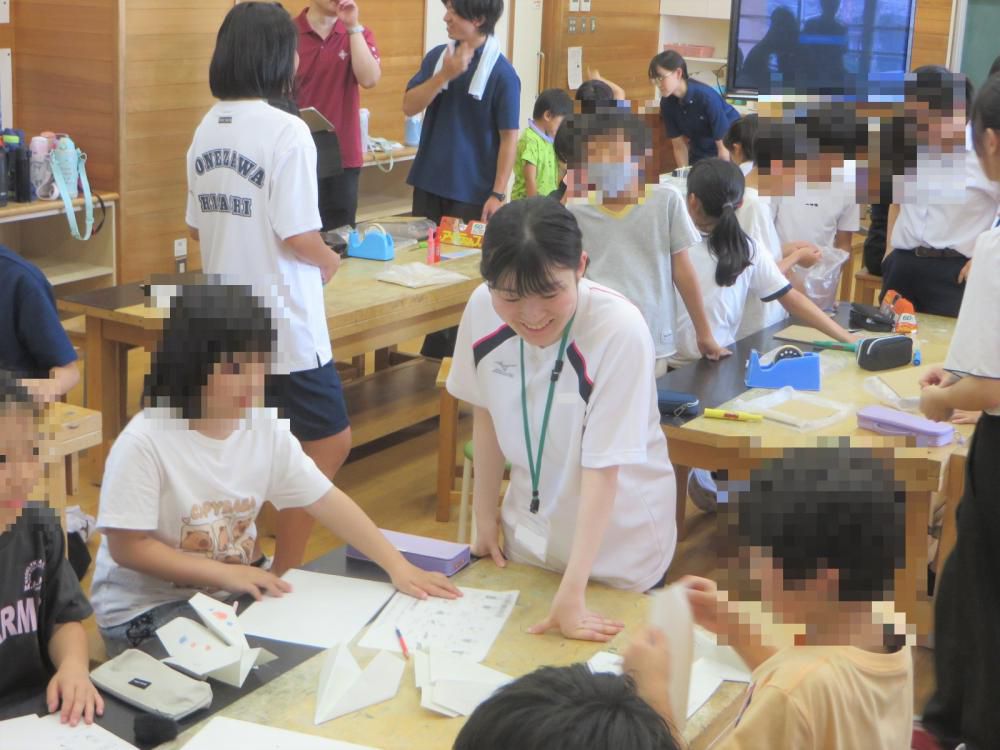 「夏の体験ボランティア」の様子16（8/1南陽市：赤湯小学校放課後子供教室）！