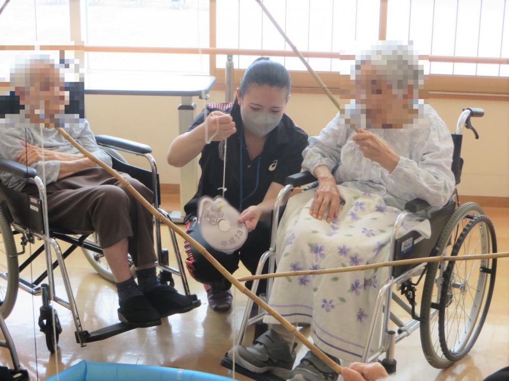 「夏の体験ボランティア」の様子17（8/1長井市：慈光園夏祭りのお手伝い）！