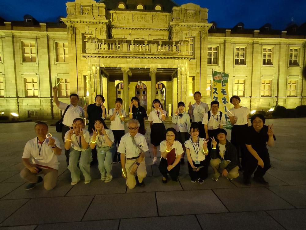 9/9 世界小児がん啓発月間:文翔館ゴールドライトアップ報告