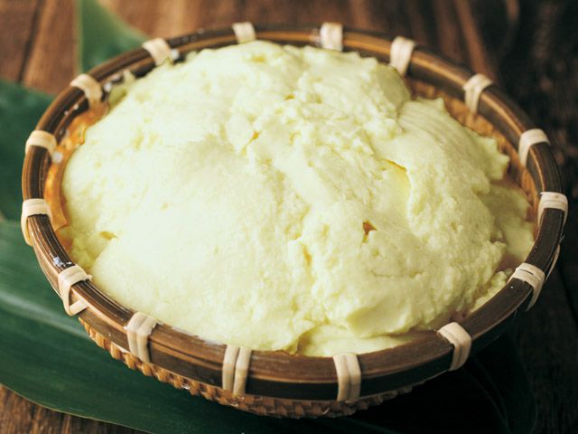 地元の豆で作った「とっておきのざる豆腐」