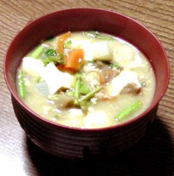 原田家の納豆汁