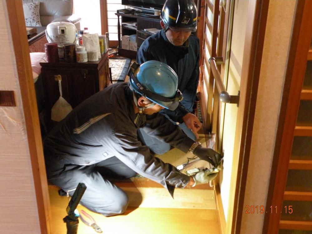 米沢電気工事協同組合青年部会様の高齢者宅電気保守無償点検活動