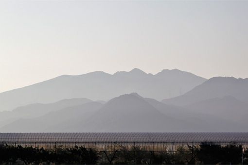 快晴の蔵王雁戸山