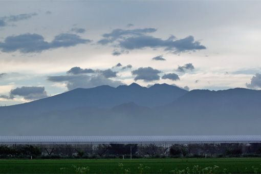 雨上がりの、蔵王雁戸山