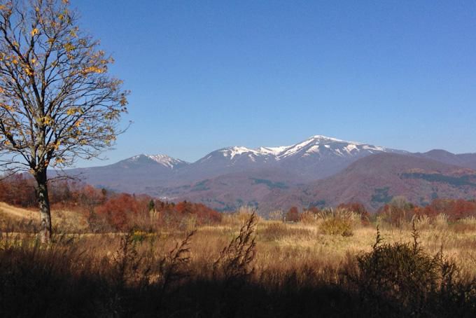 2016 立冬の月山