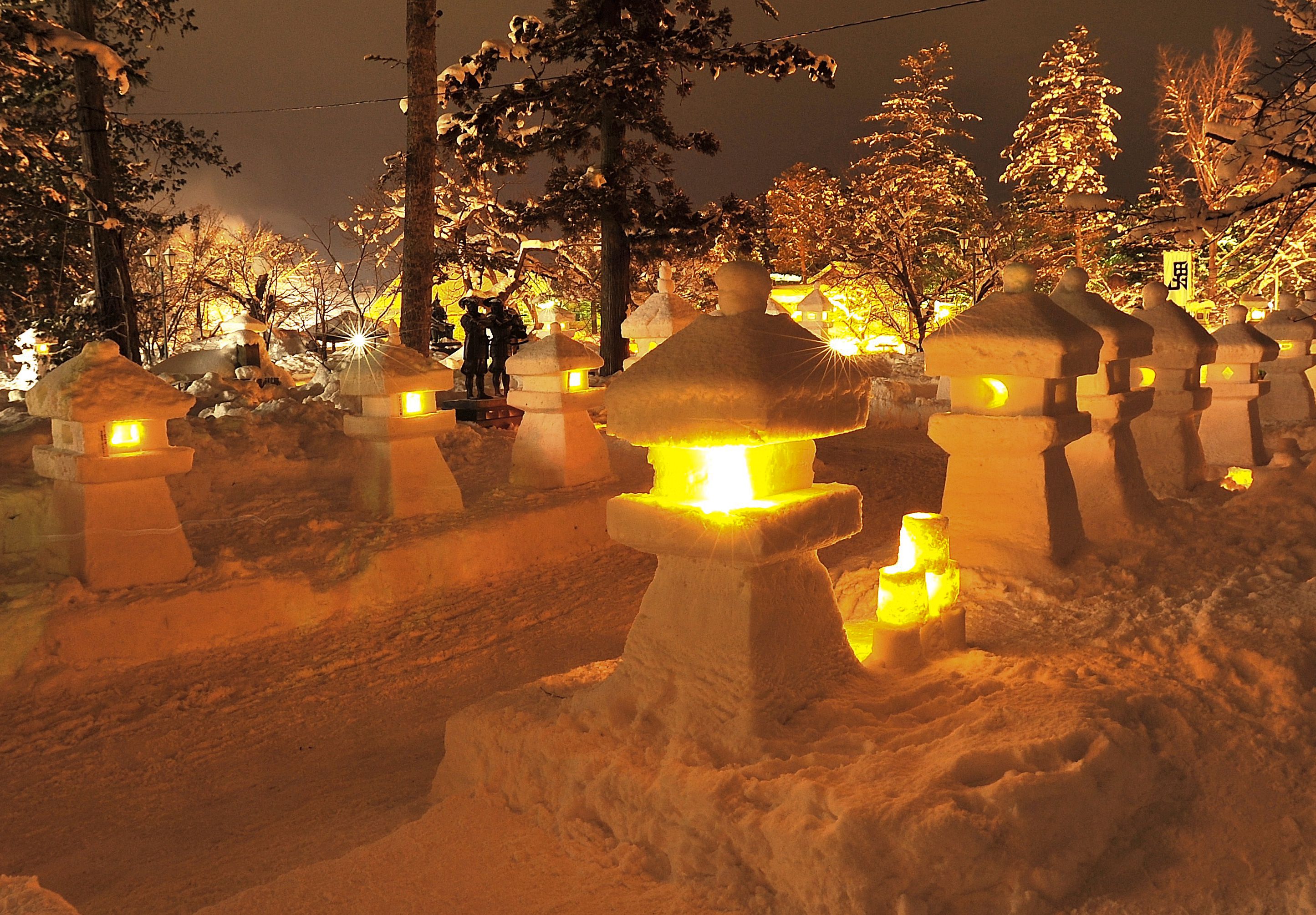 H24準グランプリ雪灯篭まつり部門　高橋信弘様