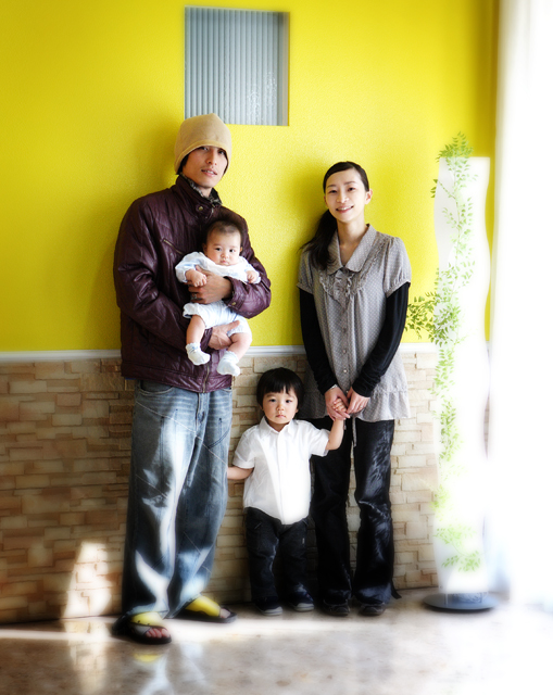 山形おしゃれな家族写真 白木スタジオ Shiroki Studio 山形のフォトスタジオ