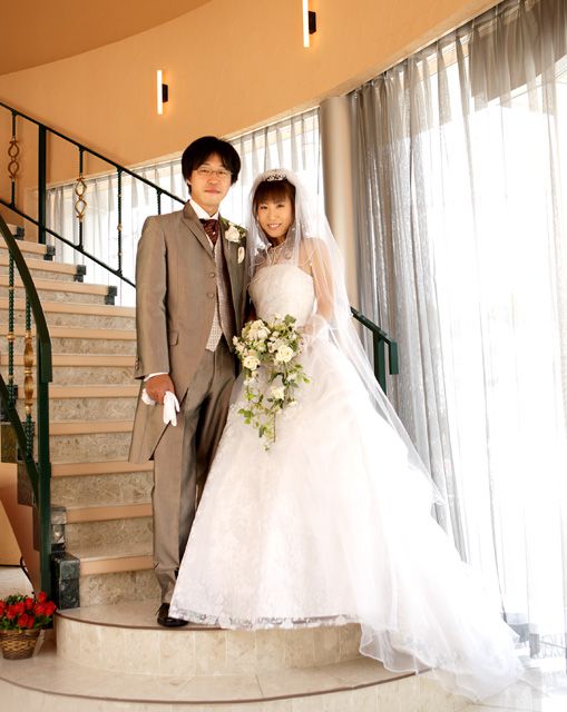 山形県結婚写真-ブライダル衣装　山形市写真館スタジオ