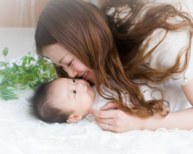 山形　お宮参り写真　赤ちゃん写真　子供写真館