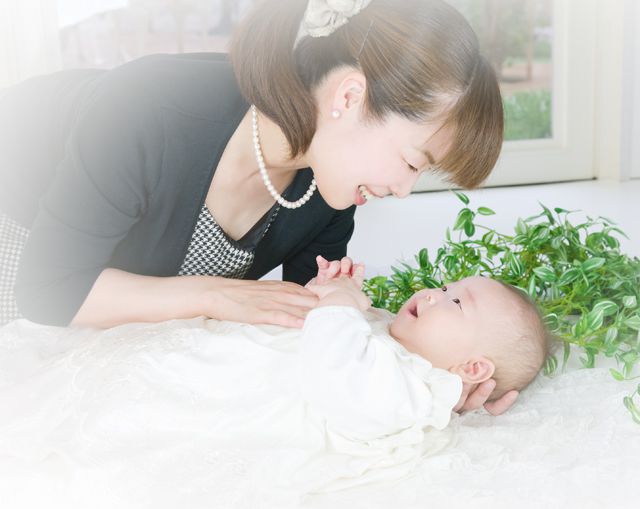 山形　お宮参り写真　赤ちゃん写真　子供写真館