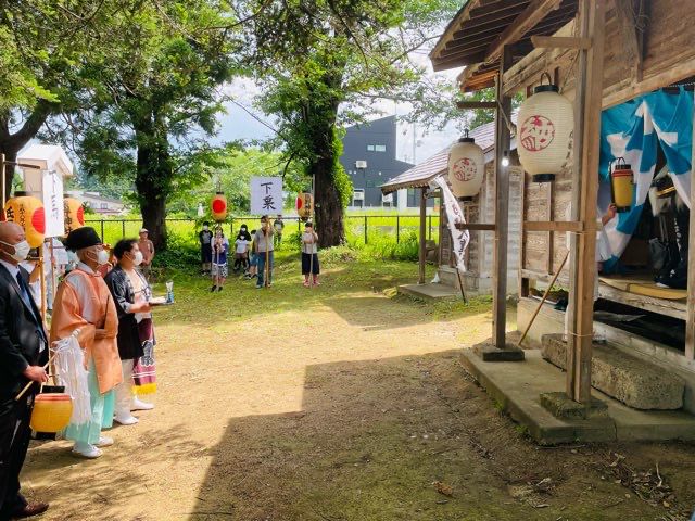 飯豊町椿の熊野神社例祭