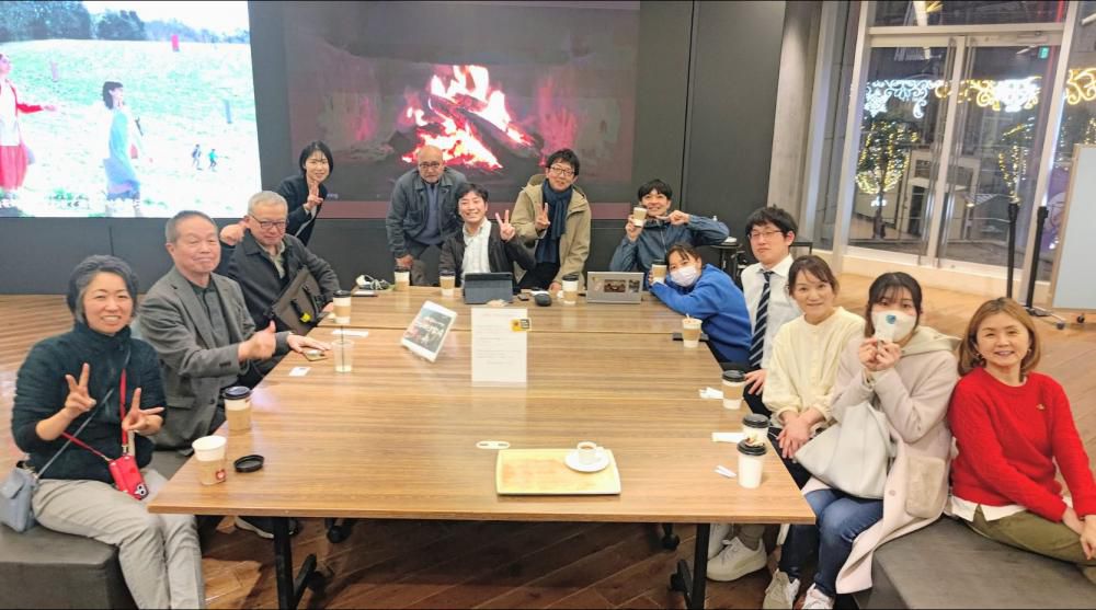 『ことばのたき火場で講話しました』