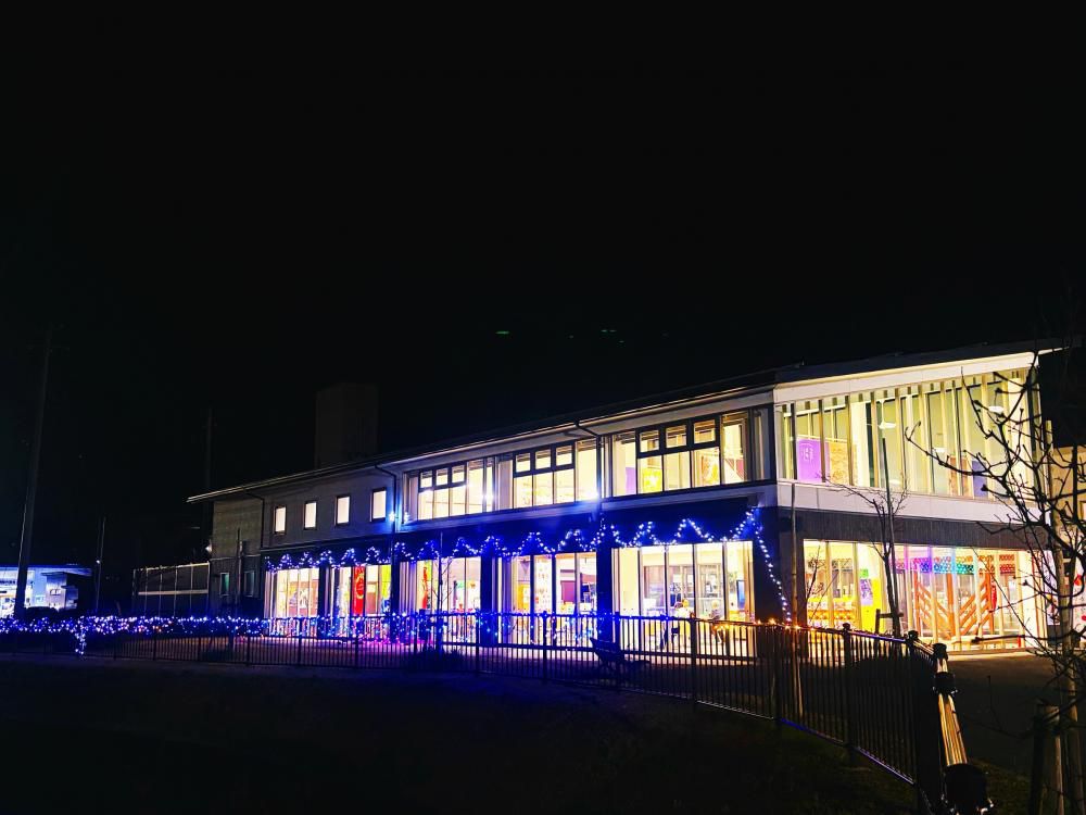 道の駅川のみなと長井　イルミネーション