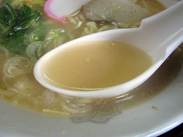 スッキリとした味噌スープ