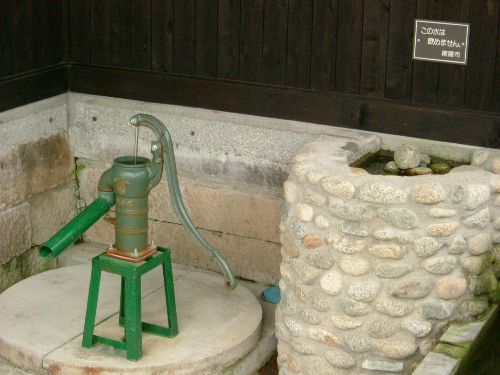 赤湯　清水町の古井戸